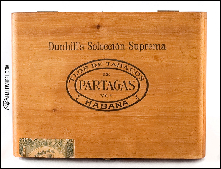 Partagas Dunhill Seleccion Suprema No. 281 Box 1.jpg Partagas Dunhill Seleccion Suprema No 281 Box 1