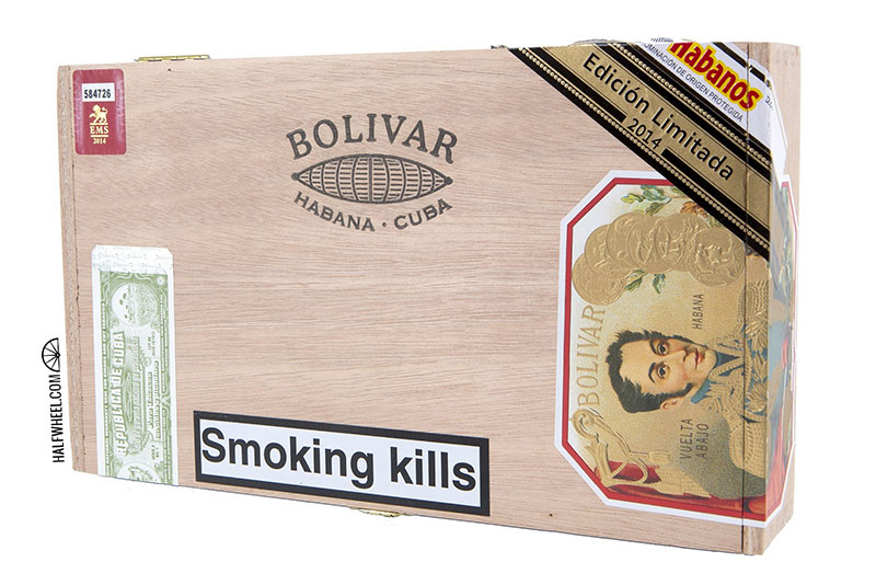 Bolivar Super Coronas EL 2014 Box 1.jpg 玻利瓦尔超级电晕 EL 2014 盒 1