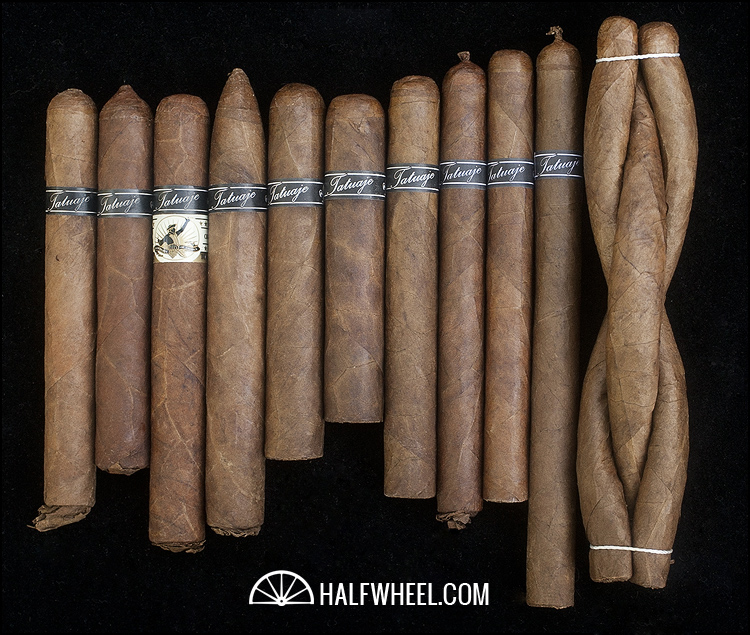 Tatuaje 黑标 Vitolas.jpg 塔图阿赫黑标大皇冠 - TATUAJE BLACK LABEL CORONA GORDA