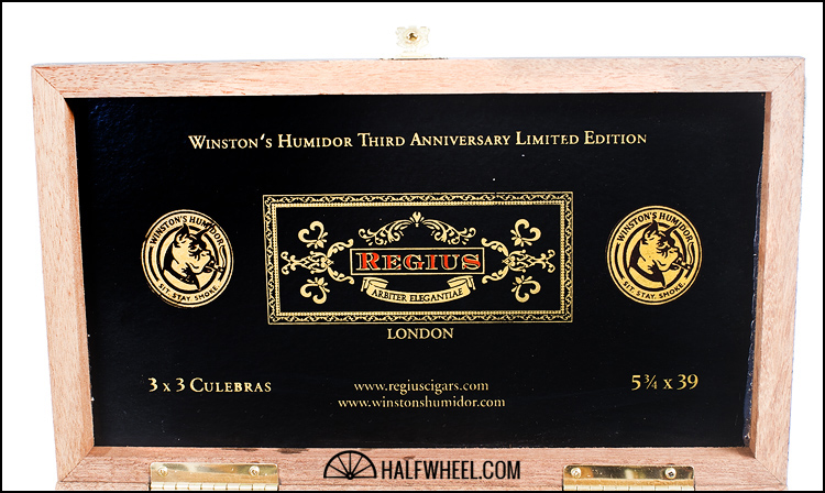 Regius Winstons 雪茄盒三周年 Culebra Rosado Box 2.jpg REGIUS WINSTON’S HUMIDOR THIRD ANNIVERSARY CULEBRA ROSADO 雪茄
